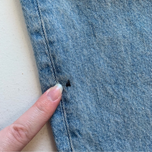 Madewell The Darted Barrel-Leg Jean in Edmonson Wash Raw Hem Size 30 NWT - Picture 7 of 17